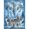 Wolves  - Full Round Diamond Painting