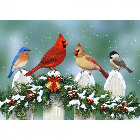 Bird - Full Round Diamond Painting