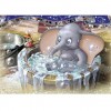 Shower Elephant - Full Round Diamond Painting