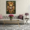Lion - Full Round Diamond Painting