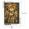 Lion - Full Round Diamond Painting