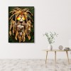 Lion - Full Round Diamond Painting
