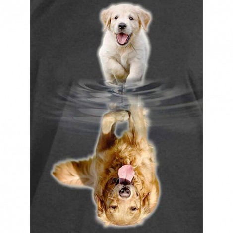 Dog - Full Round Diamond Painting