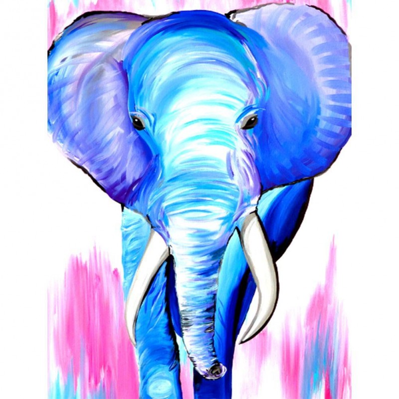 Colorful Elephants -...