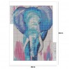 Colorful Elephants - Full Square Diamond Painting