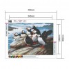 Puffin Birds - Full Round Diamond Painting