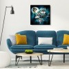 Night Wolves - Full Round Diamond Painting