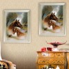Horses - Partial Round Diamond Painting