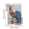 Rooster - Full Round Diamond Painting