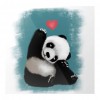 Panda - Full Round Diamond Painting