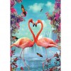 Flamingo Bird - Full Round Diamond Painting