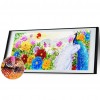 Peacock - Crystal Rhinestone Diamond Painting(110x45cm)
