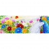 Peacock - Crystal Rhinestone Diamond Painting(110x45cm)