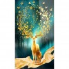 Lucky Deer - Full Round Diamond Painting(85*45cm)