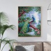 Peacock - Full Round Diamond Painting