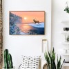 Sunset Deer - Full Round Diamond Painting