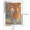 Tiger - Full Round Diamond Painting