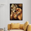 Dog - Full Round Diamond Painting