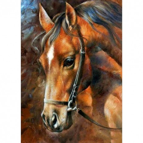 Horse  - Full Round Diamond Painting