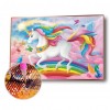 Colorful Horse- Full Round Diamond Painting