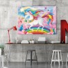 Colorful Horse- Full Round Diamond Painting