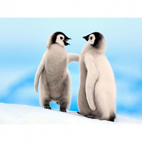 Penguin - Full Round Diamond Painting