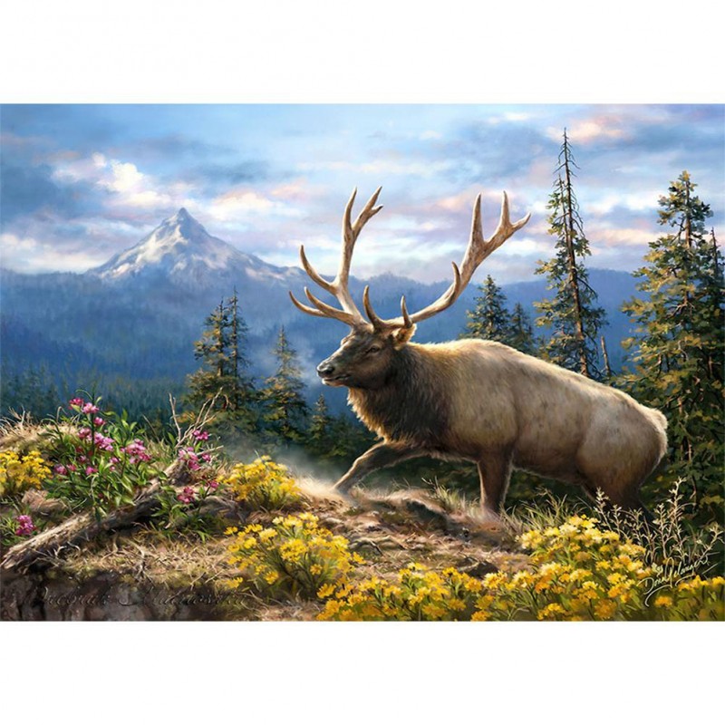 Elk - Full Round Dia...