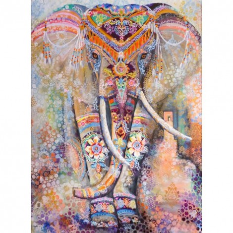Elephant - Full Square Diamond Painting(40*50cm)