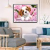 Lovely Dog - Full Round Diamond Painting