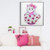 Cat Cup - Crystal Rhinestone Diamond Painting(30*30cm)