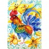 Rooster - Full Round Diamond Painting