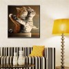 Intimate Cats - Partial Round Diamond Painting