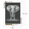 Elephant- Full Round Diamond Painting