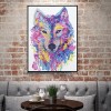 Wolf - Crystal Rhinestone Diamond Painting
