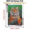 Tiger - Full Round Diamond Painting