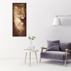 Lion - Full Round Diamond Painting(55*25cm)