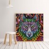 Wolf - Crystal Rhinestone Diamond Painting(30*30cm)