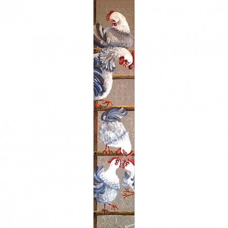 Chicken - Full Round Diamond Painting(115*25cm)