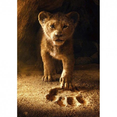 Lion - Full Round Diamond Painting