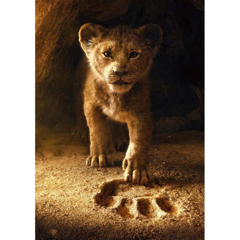 Lion - Full Round Di...