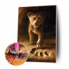 Lion - Full Round Diamond Painting