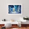 Rabbit in Snow- Full Round Diamond Painting