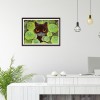 Lotus Leaf Cat- Full Round Diamond Painting