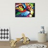 Colorful Cat - Full Round Diamond Painting(35*45cm)