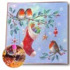 Birds Christmas- Full Round Diamond Painting