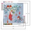 Birds Christmas- Full Round Diamond Painting