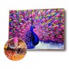 Peacock- Full Round Diamond Painting