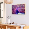 Peacock- Full Round Diamond Painting