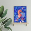 Seahorse - Full Round Diamond Painting