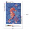 Seahorse - Full Round Diamond Painting